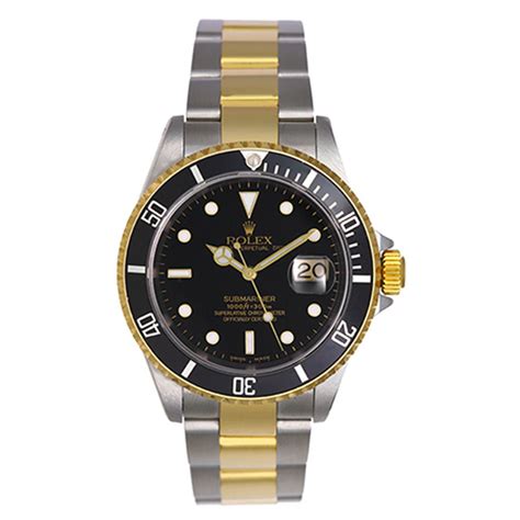 rolex submariner 16613 automatic gents watch|rolex 16613 years of production.